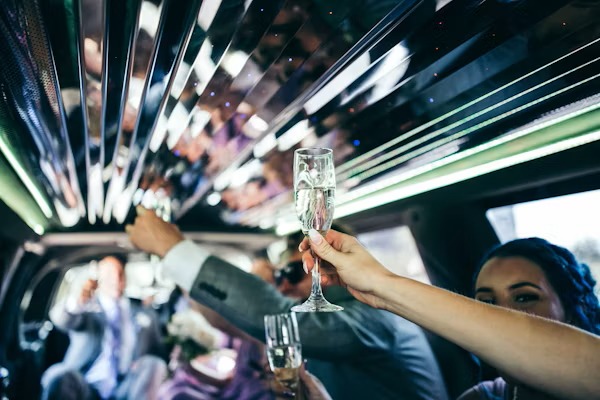 transportlinehub.pro limousine service showcasing satisfied customers enjoying luxury transportation experiences.