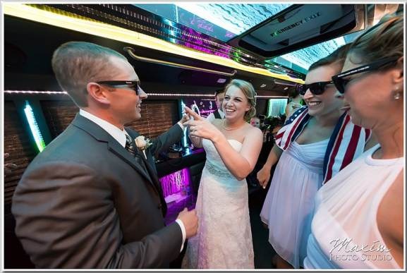 Happy customers enjoying luxury limousine service from transportlinehub.pro, showcasing memorable moments in elegant transport.